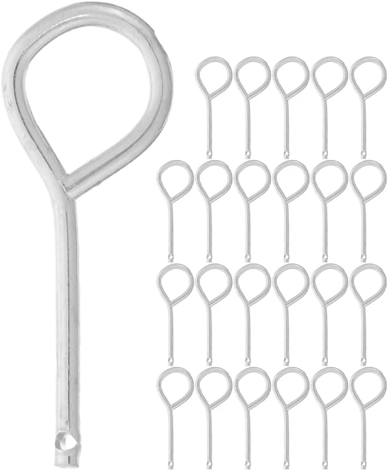 هوسوتیل 50 عدد پین کششی خاموش کننده آتش، پین قفل فولادی خاموش کننده آتش، پین کششی تجهیزات آتش نشانی، قطعات خاموش کننده آتش از جنس استنلس استیل هوسوتیل 50 عدد پین کششی خاموش کننده آتش، پین قفل فولادی خاموش کننده آتش، پین کششی تجهیزات آتش نشانی، قطعات خاموش کننده آتش از جنس استنلس استیل