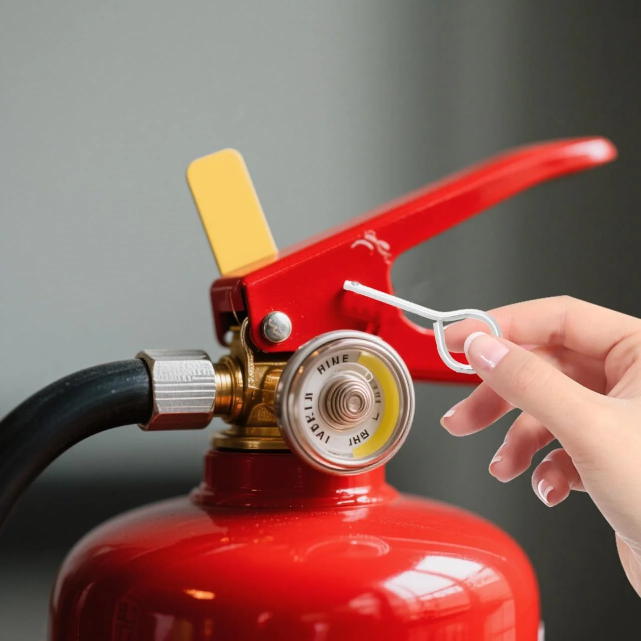 هومزفو 100 عدد پین کششی کپسول آتش نشانی، پین قفل استیل ضد زنگ برای کپسول های آتش نشانی