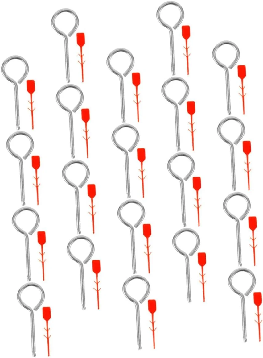 هومسفو 20 ست قفل آتش نشانی، قطعه آتش نشانی، ابزار آتش نشانی، لوازم جانبی آتش نشانی، پین فلزی آهنی