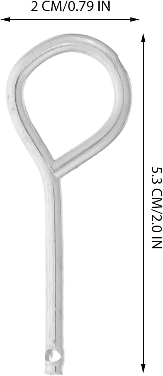 Homoyoyo 10 عدد پین قفل خاموش کننده آتش، پین های کششی تجهیزات آتش نشانی فولادی، پین های ایمنی جایگزین، لوازم جانبی خاموش کننده آتش آهنی