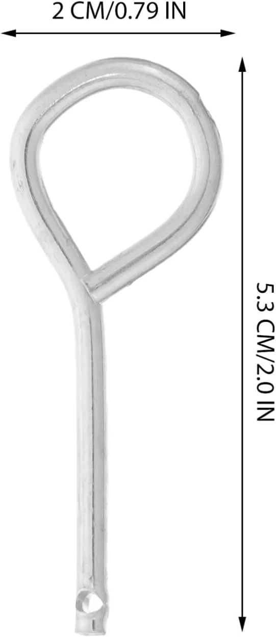 HEMOTON 10 عدد پین کششی خاموش کننده آتش، پین قفل فولادی خاموش کننده آتش، لوازم جانبی پین قفل تجهیزات آتش نشانی