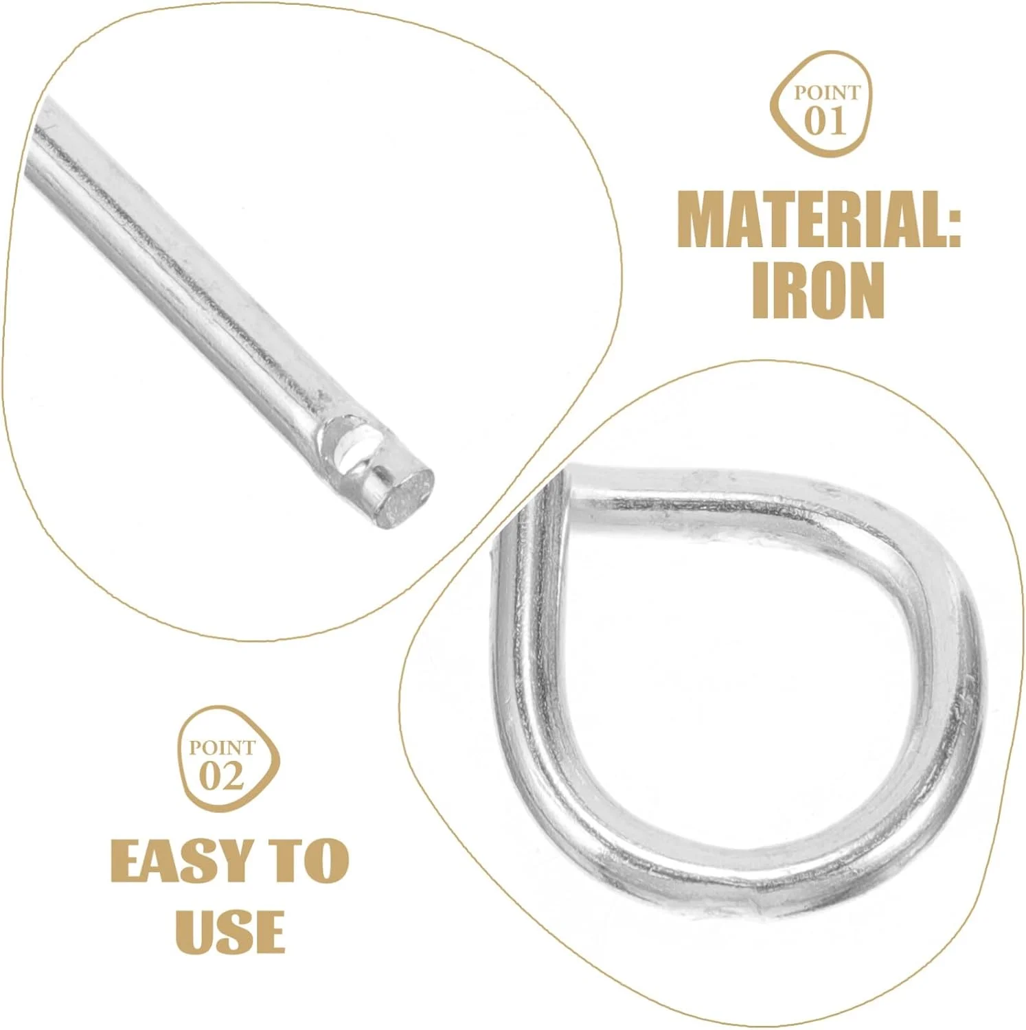 HEMOTON 10 عدد پین کششی خاموش کننده آتش، پین قفل فولادی خاموش کننده آتش، لوازم جانبی پین قفل تجهیزات آتش نشانی