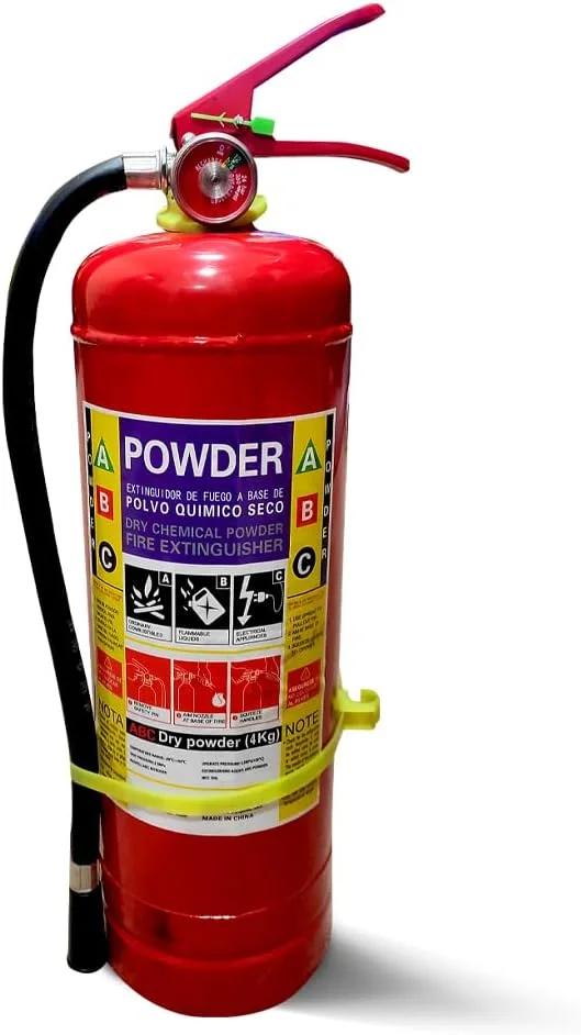 کپسول آتش نشانی 4 کیلوگرمی پودر شیمیایی خشک گودوان2، بسیار ایمن و با عمر طولانی، خواص عایق بسیار خوب، کاربری و استفاده آسان (4 کیلوگرم، بسته 1 عددی)