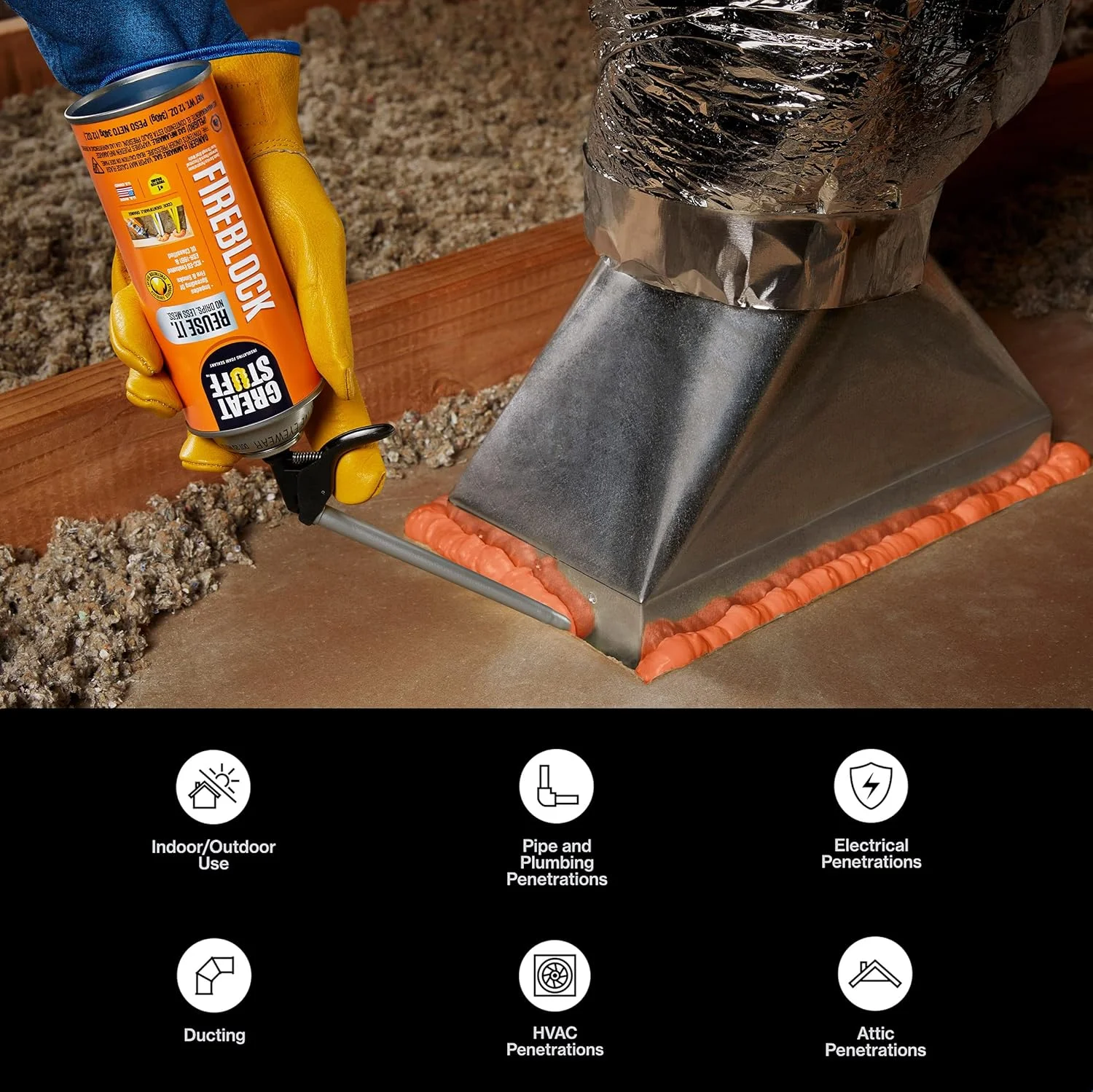 گریت استاف 99112831 دیسپنسر هوشمند فایربلاک، نارنجی