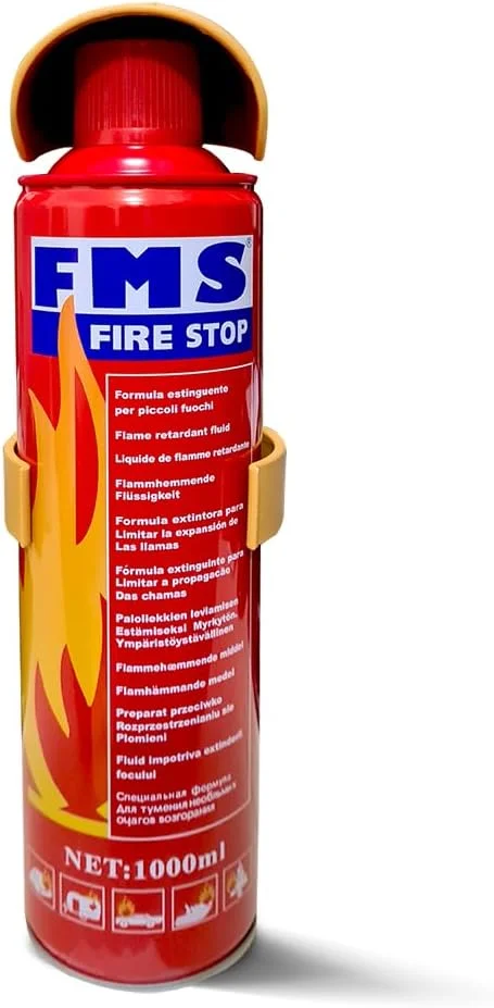 اسپری آتش نشانی 1000 میلی لیتری GOODONE2، خاموش کننده آتش خودرو، اسپری آتش نشانی 5 در 1 برای ایمنی، اسپری خاموش کننده بر پایه آب، برای خانه، آشپزخانه، خودرو، گاراژ، قایق، حمل آسان (1000 میلی لیتر، بسته 1 عددی) اسپری آتش نشانی 1000 میلی لیتری GOODONE2، خاموش کننده آتش خودرو، اسپری آتش نشانی 5 در 1 برای ایمنی، اسپری خاموش کننده بر پایه آب، برای خانه، آشپزخانه، خودرو، گاراژ، قایق، حمل آسان (1000 میلی لیتر، بسته 1 عددی)