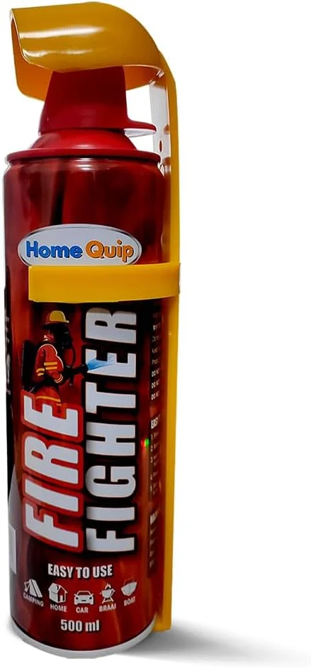 اسپری آتش نشانی 500 میلی لیتری GOODONE2، خاموش کننده آتش خودرو، اسپری آتش نشانی 5 در 1 Stay Safe، اسپری خاموش کننده مبتنی بر آب، برای خانه، آشپزخانه، خودرو، گاراژ، قایق، حمل آسان (500 میلی لیتر، بسته 1 عددی)