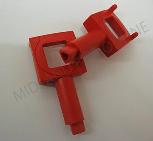 کلید تست شستی اعلام حریق جنت Honeywell Red S4-34899 بسته 5 عددی توسط Midland Fire On-Line