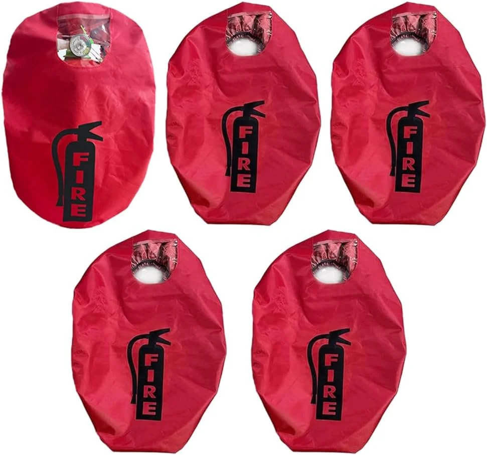 روکش کپسول آتش نشانی - محافظ ایمنی آتش نشانی سنگین در برابر ساییدگی و خراش، 5 پوند، 5 عدد روکش کپسول آتش نشانی - محافظ ایمنی آتش نشانی سنگین در برابر ساییدگی و خراش، 5 پوند، 5 عدد