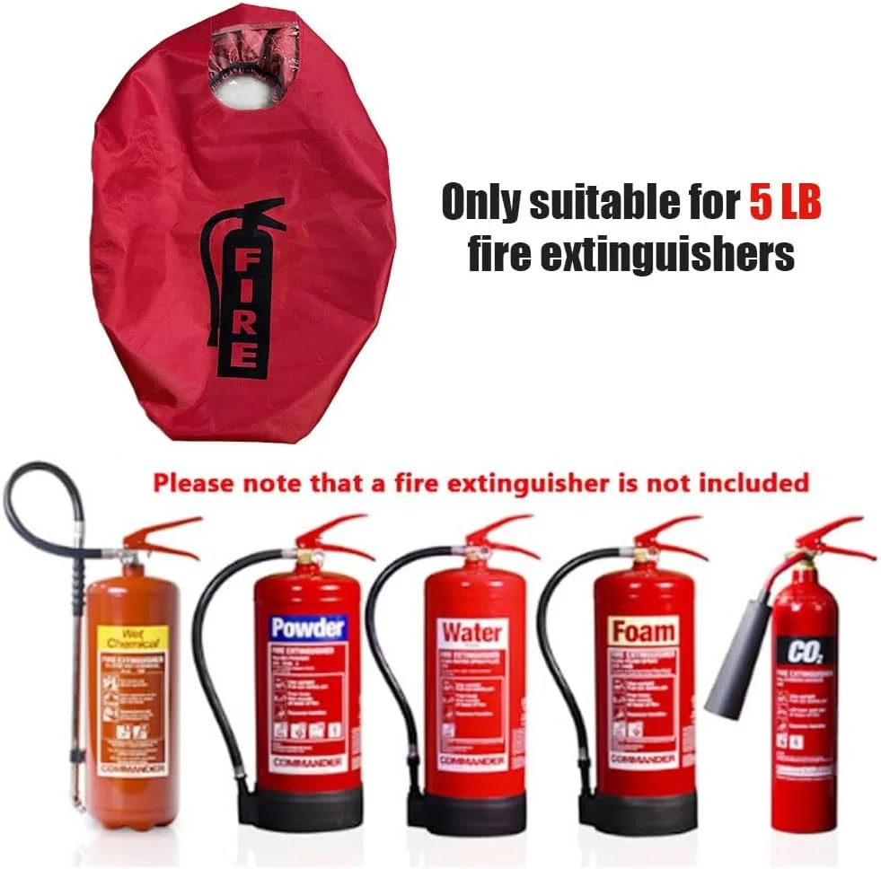روکش کپسول آتش نشانی - محافظ ایمنی آتش نشانی سنگین در برابر ساییدگی و خراش، 5 پوند، 5 عدد روکش کپسول آتش نشانی - محافظ ایمنی آتش نشانی سنگین در برابر ساییدگی و خراش، 5 پوند، 5 عدد