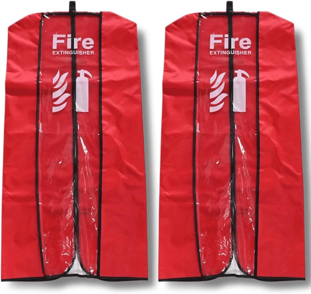 روکش کپسول آتش نشانی سایز بزرگ بسته 2 عددی - روکش محافظ در برابر گرد و غبار و خراش - آستین شفاف کپسول آتش نشانی - پوشش محافظ ضد آب و هوا - برای کپسول های تا 20 پوند روکش کپسول آتش نشانی سایز بزرگ بسته 2 عددی - روکش محافظ در برابر گرد و غبار و خراش - آستین شفاف کپسول آتش نشانی - پوشش محافظ ضد آب و هوا - برای کپسول های تا 20 پوند