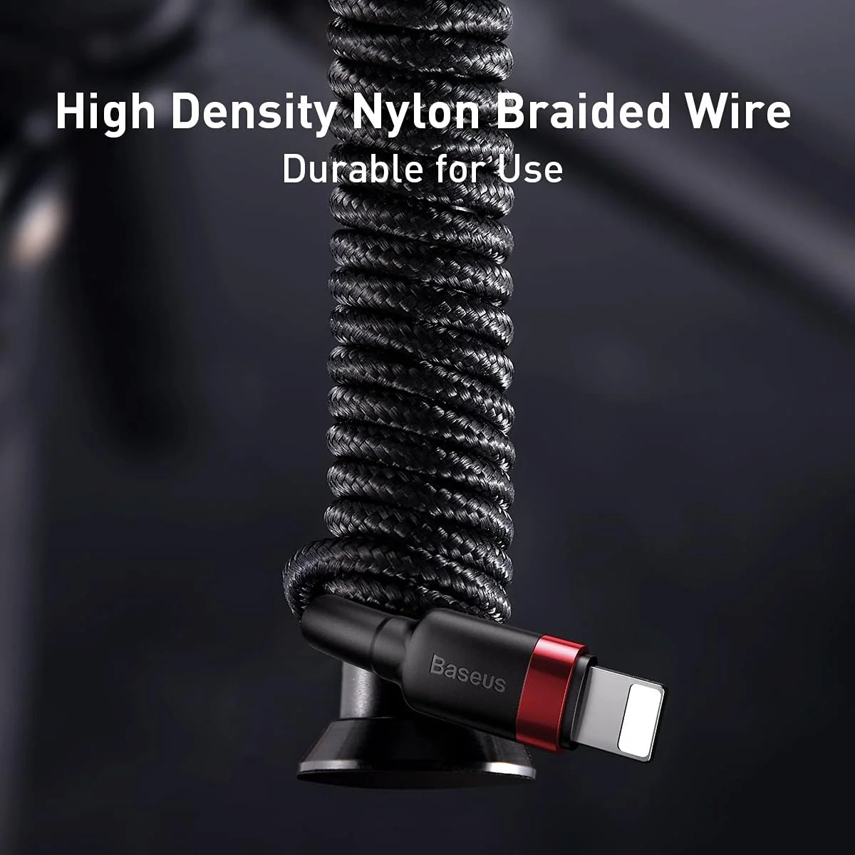 کابل تبدیل USB-C به لایتنینگ باسئوس مدل Nylon Braided با توان 20 وات و پشتیبانی از QC3.0 Power Delivery طول 1 متر مناسب برای آیفون 14/Pro/Plus/Pro Max، آیپد پرو و تمام سری های آیفون 8 تا 14 - قرمز مشکی کابل تبدیل USB-C به لایتنینگ باسئوس مدل Nylon Braided با توان 20 وات و پشتیبانی از QC3.0 Power Delivery طول 1 متر مناسب برای آیفون 14/Pro/Plus/Pro Max، آیپد پرو و تمام سری های آیفون 8 تا 14 - قرمز مشکی