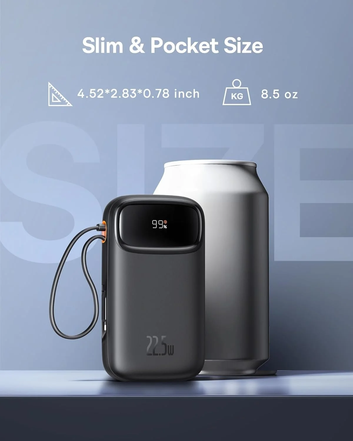 پاور بانک 10000mAh Baseus Qpow2 با کابل های داخلی، شارژ سریع 22.5 واتی، شارژر قابل حمل با نمایشگر LED، بسته باتری 4 خروجی برای آیفون 15 پرو مکس، آیپد، سامسونگ S24 اولترا، ردمی پاور بانک 10000mAh Baseus Qpow2 با کابل های داخلی، شارژ سریع 22.5 واتی، شارژر قابل حمل با نمایشگر LED، بسته باتری 4 خروجی برای آیفون 15 پرو مکس، آیپد، سامسونگ S24 اولترا، ردمی