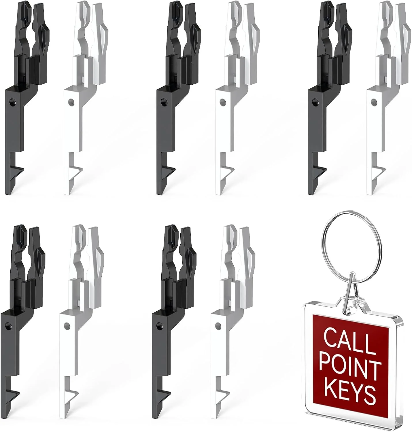 کلید تست دزدگیر آتش، بسته 10 عددی کلید نقطه تماس آتش BESPOTCL کلید تست دزدگیر آتش، بسته 10 عددی کلید نقطه تماس آتش BESPOTCL