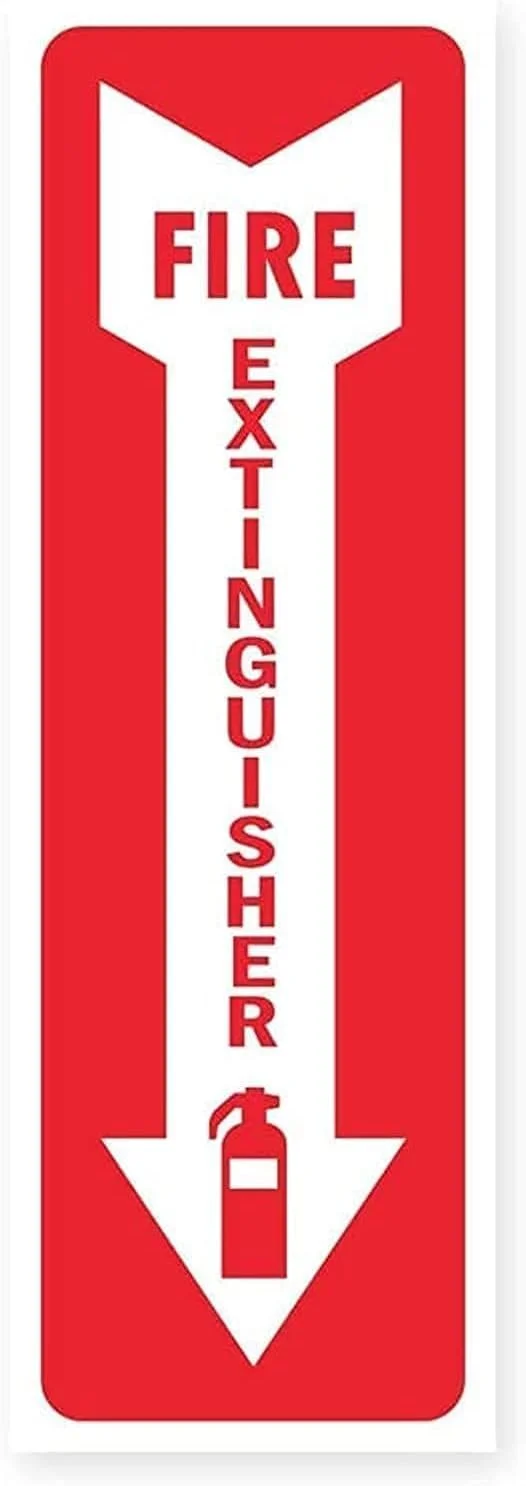 علائم خاموش کننده آتش BPA® (فلش رو به پایین) وینیل خود چسب ممتاز قرمز و سفید 4" x 12" اینچ روکش دار مقاوم در برابر آب و هوا، خراش، آب و محو شدن، برچسب داخلی و خارجی (بسته 10 عددی) علائم خاموش کننده آتش BPA® (فلش رو به پایین) وینیل خود چسب ممتاز قرمز و سفید 4" x 12" اینچ روکش دار مقاوم در برابر آب و هوا، خراش، آب و محو شدن، برچسب داخلی و خارجی (بسته 10 عددی)