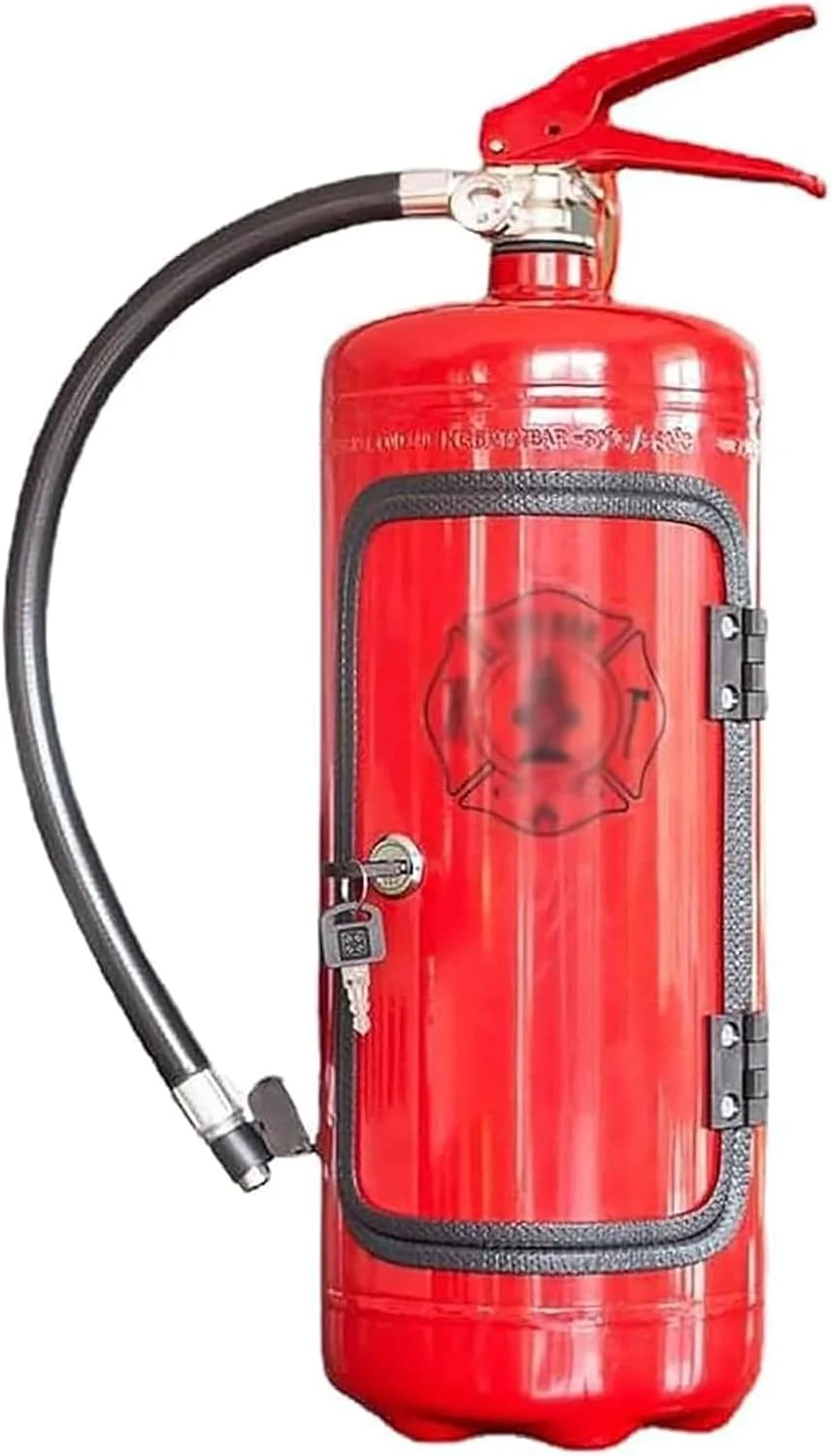 مینی بار طرح کپسول آتش نشانی، ظاهری واقعی و طراحی ساختاری منحصر به فرد، جلوگیری از شعله ور شدن مجدد، نصب آسان بدون نیاز به ابزار، مناسب برای ماشین، کامیون، قایق، خانه و دفتر مینی بار طرح کپسول آتش نشانی، ظاهری واقعی و طراحی ساختاری منحصر به فرد، جلوگیری از شعله ور شدن مجدد، نصب آسان بدون نیاز به ابزار، مناسب برای ماشین، کامیون، قایق، خانه و دفتر
