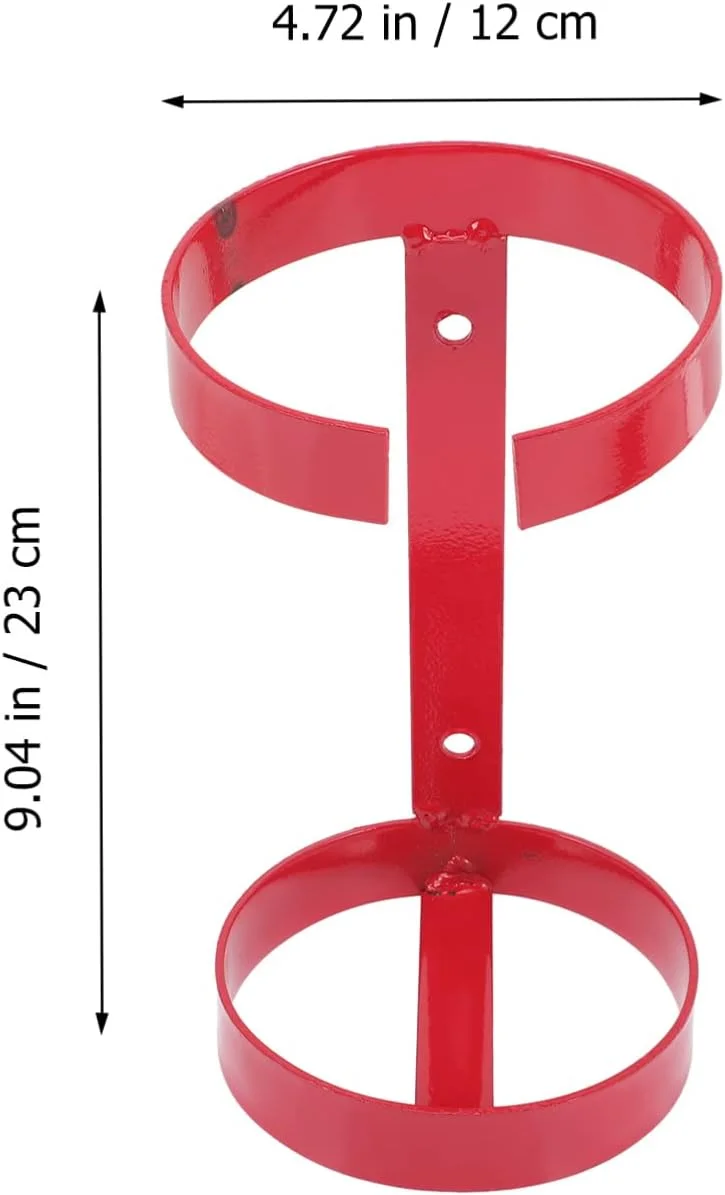 4 عدد بست نگهدارنده کپسول آتش نشانی، بست فلزی کپسول آتش نشانی