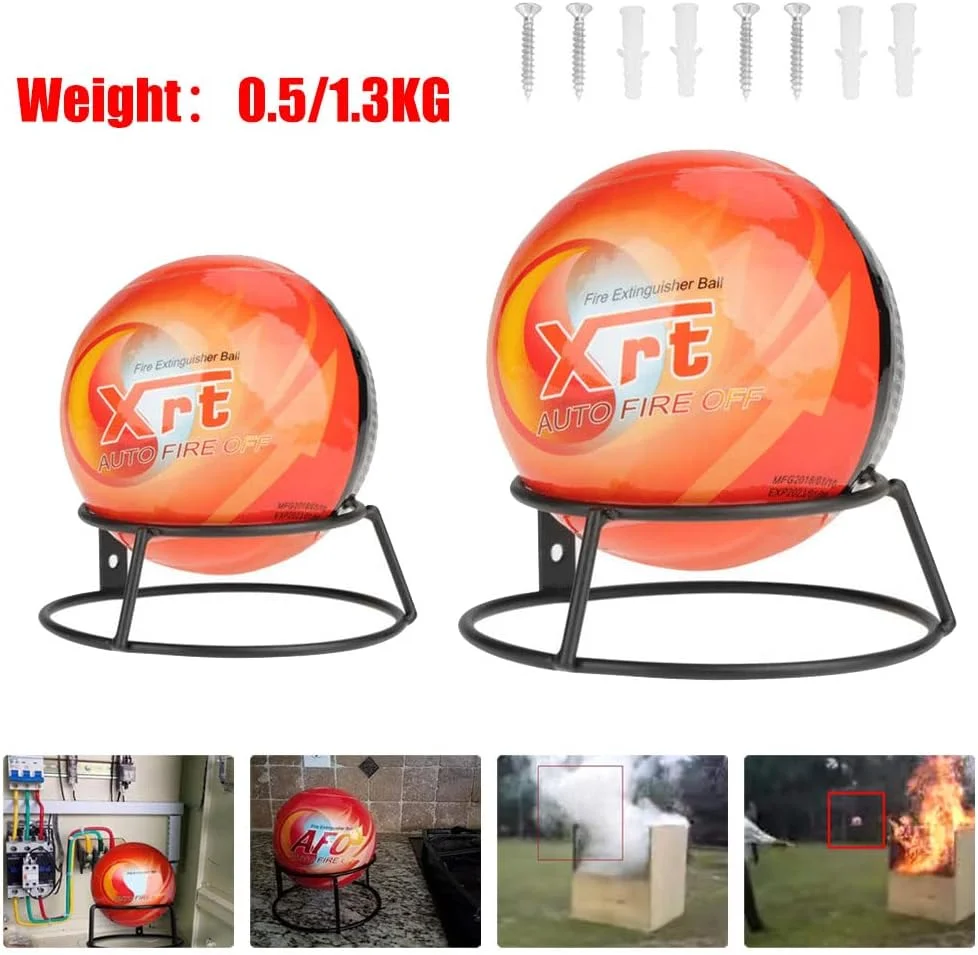 توپ اطفاء حریق، توپ آتش نشانی AFO پودر خشک اتوماتیک برای اطفاء حریق خودرو، خانه، 0.5 کیلوگرم توپ اطفاء حریق، توپ آتش نشانی AFO پودر خشک اتوماتیک برای اطفاء حریق خودرو، خانه، 0.5 کیلوگرم