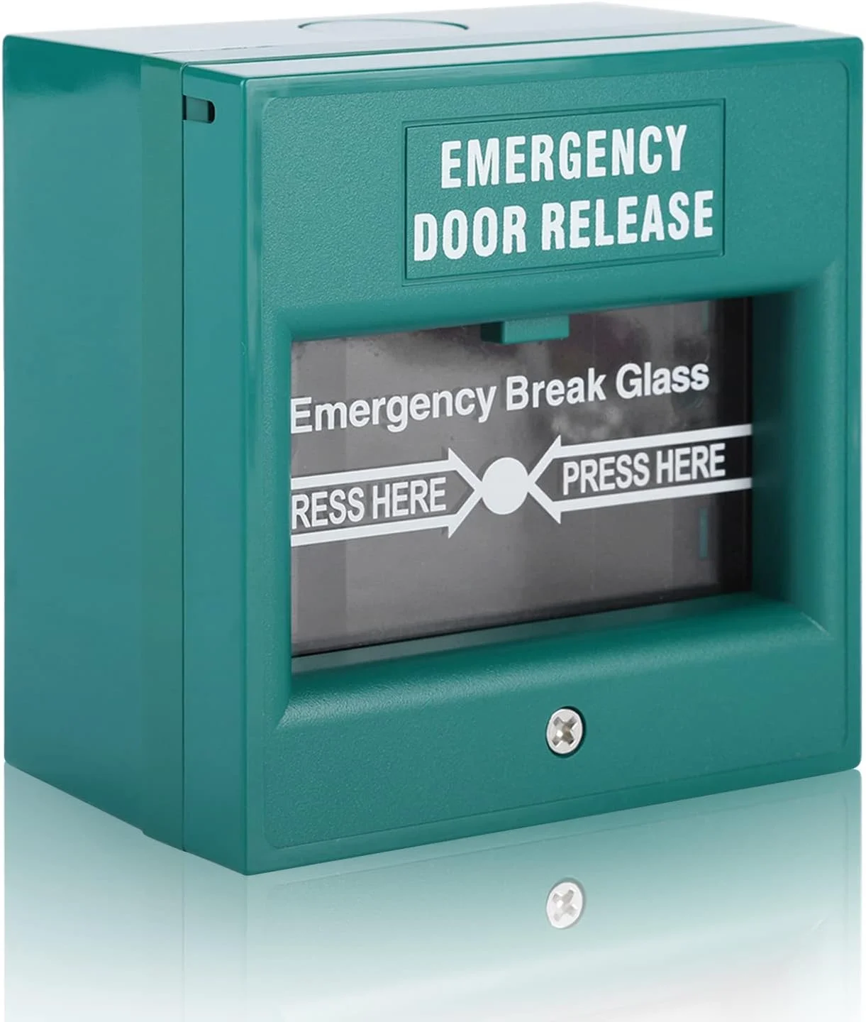 دکمه آلارم آتش نشانی خروج اضطراری برای درب، کلید شکستن درب امنیتی منزل به همراه 1 دکمه اضطراری و 1 کیت نصب دکمه آلارم آتش نشانی خروج اضطراری برای درب، کلید شکستن درب امنیتی منزل به همراه 1 دکمه اضطراری و 1 کیت نصب