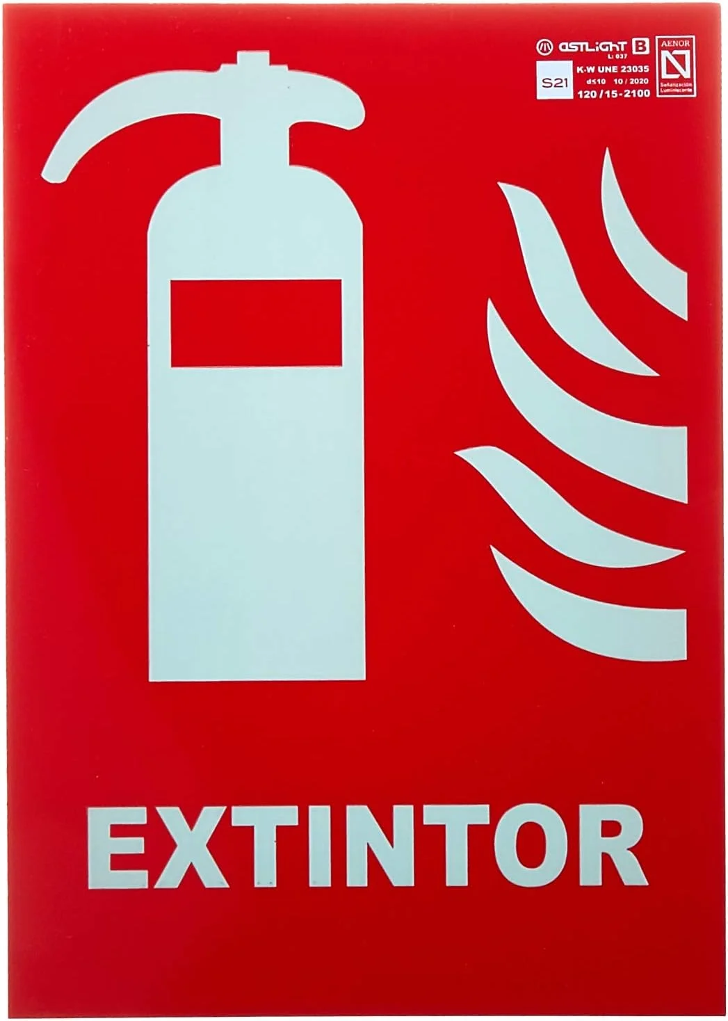 چراغ سیگنال آتش نشانی فوتولومینسانس چند رنگی مدل astlight inc4065 GFJ