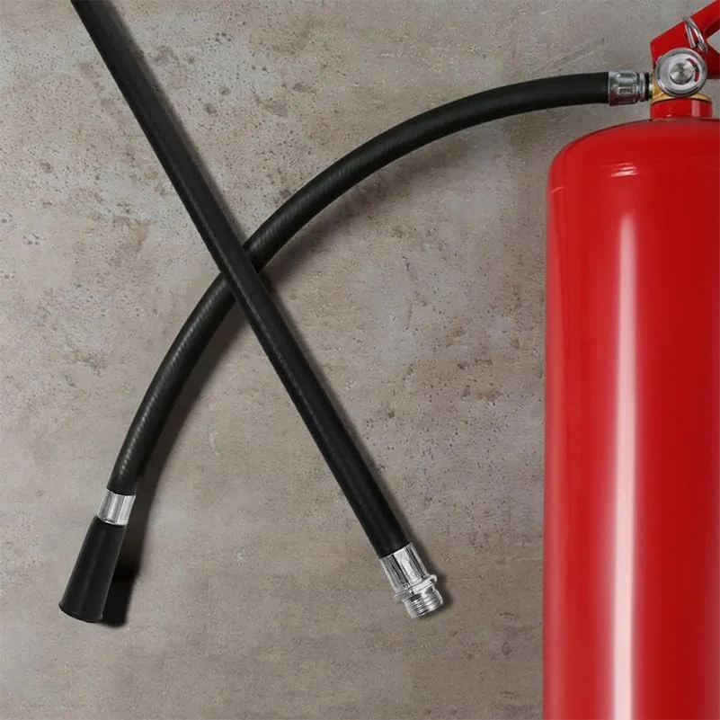 آنگویلی 4 عدد شلنگ پودر آتش نشانی سازگار شلنگ اسپری پودر خشک قابل انعطاف جایگزین