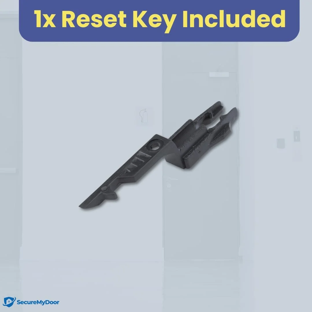 Amalocks SecureMyDoor - نقطه تماس شکستنی اضطراری قابل تنظیم مجدد - استفاده در فضای داخلی - دکمه سوئیچ زنگ آتش برای کنترل دسترسی آسان - ایده آل برای ساختمان های تجاری، مسکونی و صنعتی