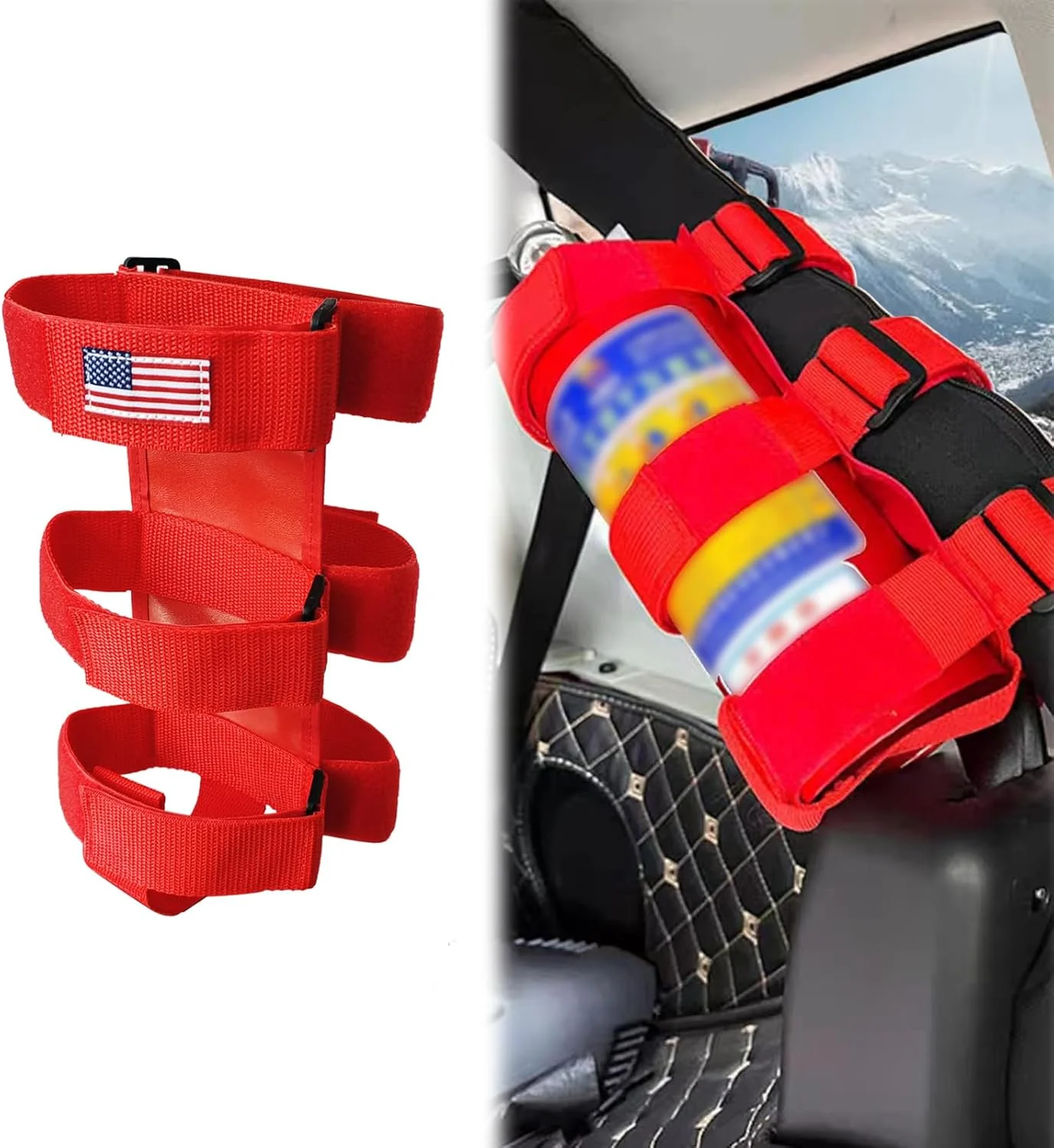 نگهدارنده قابل تنظیم کپسول آتش نشانی، سازگار با جیپ رانگلر ۱۹۶۵-۲۰۲۲ JK JKU TJ CJ Gladiator، طرح پرچم آمریکا، نگهدارنده کپسول آتش نشانی، قرمز نگهدارنده قابل تنظیم کپسول آتش نشانی، سازگار با جیپ رانگلر ۱۹۶۵-۲۰۲۲ JK JKU TJ CJ Gladiator، طرح پرچم آمریکا، نگهدارنده کپسول آتش نشانی، قرمز
