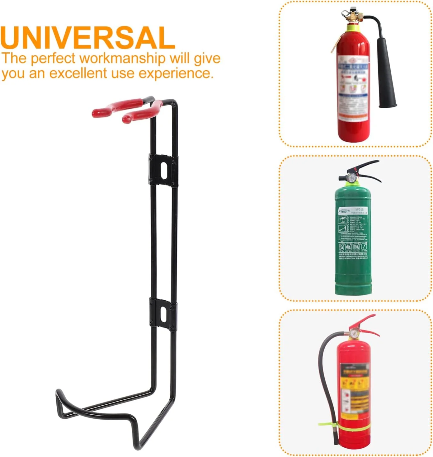 2 عدد آویز کپسول آتش نشانی خودرو، نگهدارنده کپسول آتش نشانی، قفسه کپسول آتش نشانی، براکت کپسول آتش نشانی