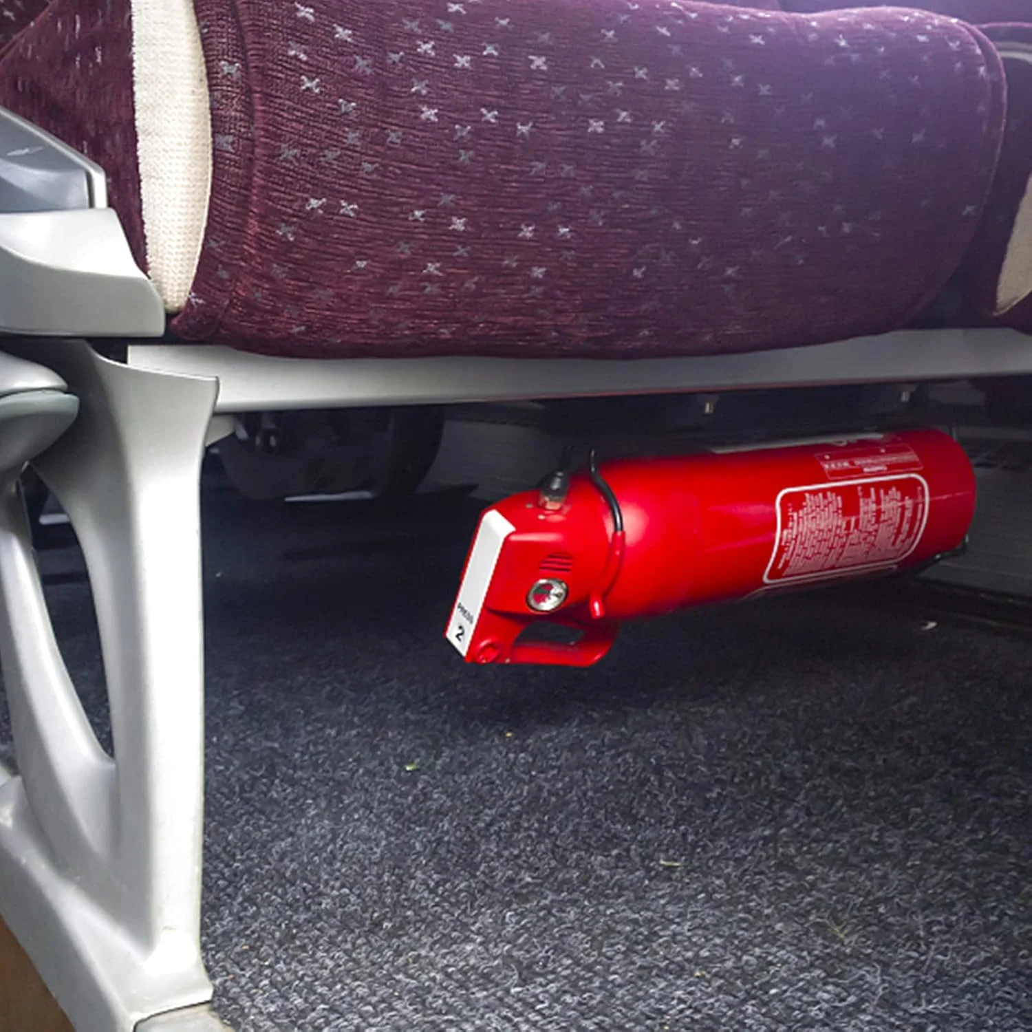 2 عدد آویز کپسول آتش نشانی خودرو، نگهدارنده کپسول آتش نشانی، قفسه کپسول آتش نشانی، براکت کپسول آتش نشانی