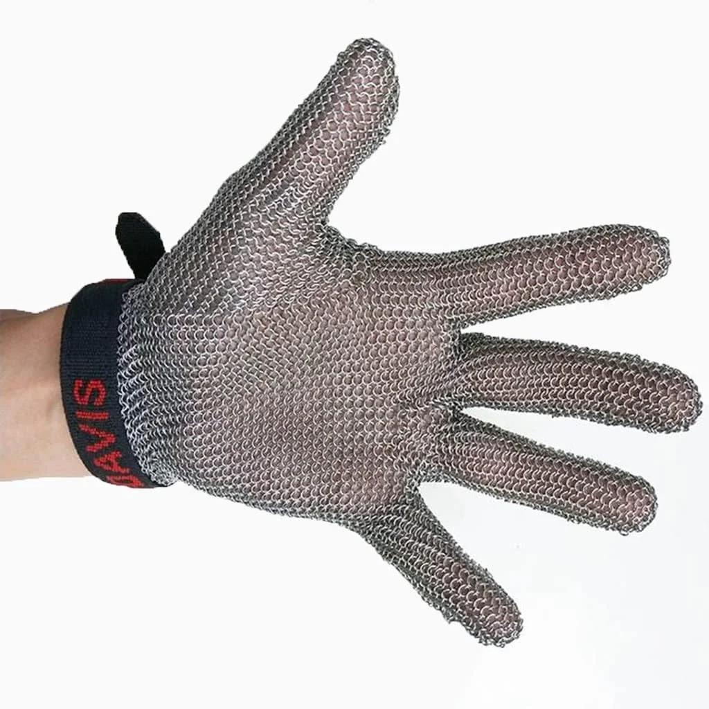 دستکش ضد برش فلزی مدل Chainmail سایز M