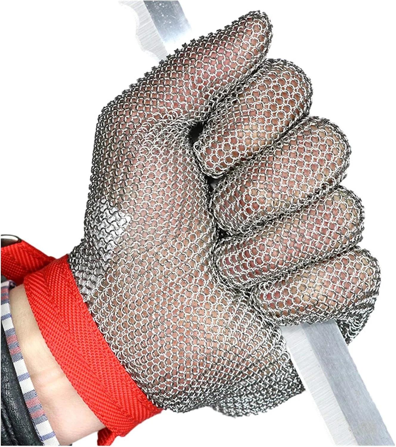 دستکش ضد برش استیل مدل 304L سایز X-Large