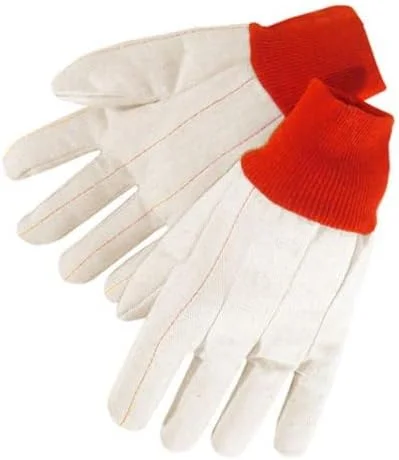 دستکش کار نخی دو لایه Liberty Glove & Safety 4518R، وزن 567 گرم، مناسب آقایان، مچ کشبافت قرمز (بسته 12 عددی) دستکش کار نخی دو لایه Liberty Glove & Safety 4518R، وزن 567 گرم، مناسب آقایان، مچ کشبافت قرمز (بسته 12 عددی)