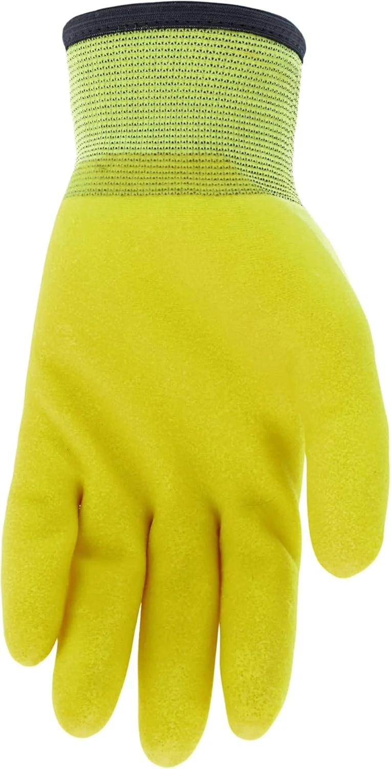 دستکش ایمنی MCR مدل N9690HVS Ninja® Ice با دید بالا، نایلون عایق 15 گیج مناسب هوای سرد، لایه داخلی تری اکریلیک، پوشش HPT سه چهارم، زرد، کوچک، 1 جفت دستکش ایمنی MCR مدل N9690HVS Ninja® Ice با دید بالا، نایلون عایق 15 گیج مناسب هوای سرد، لایه داخلی تری اکریلیک، پوشش HPT سه چهارم، زرد، کوچک، 1 جفت