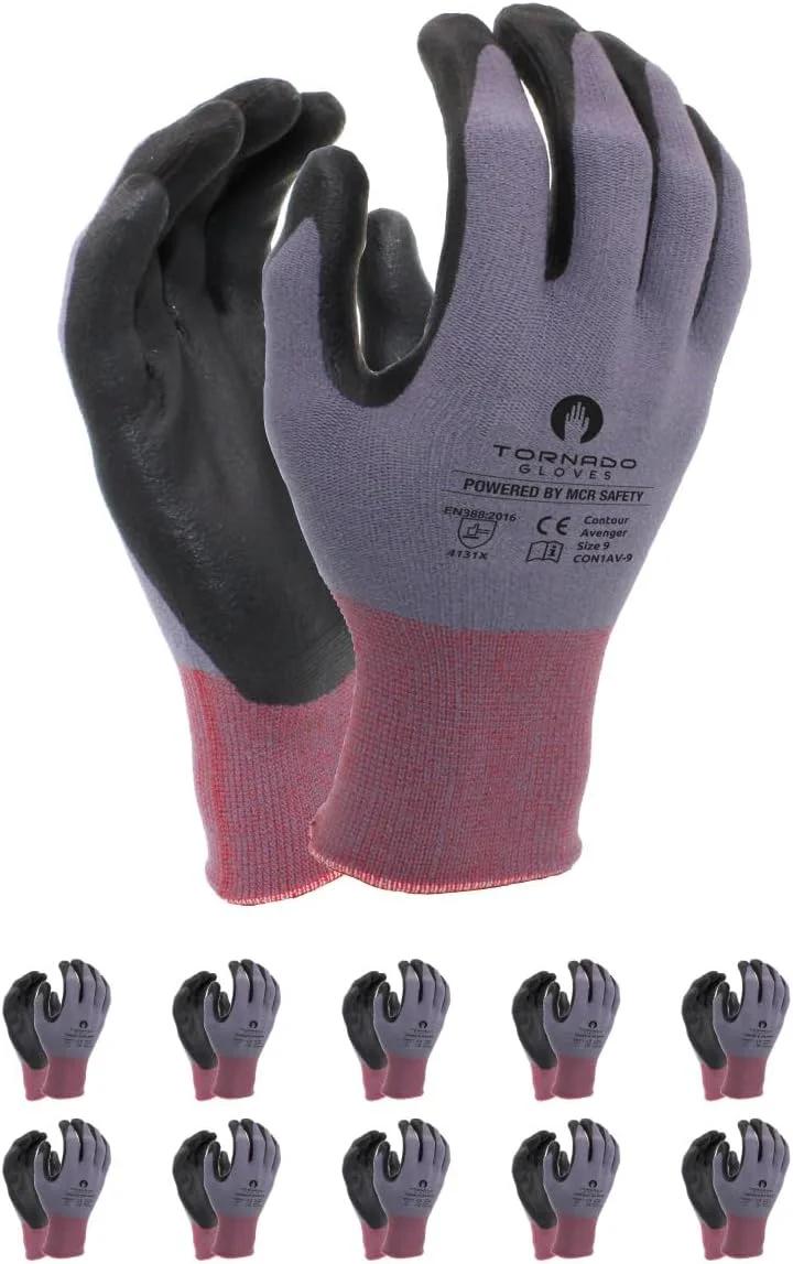 دستکش کار MCR Safety مدل Contour Avengers سایز 11