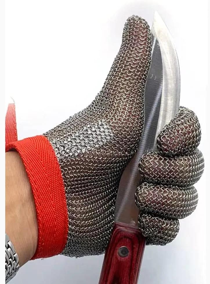 دستکش ایمنی ضد برش BCPPO مدل Chain Mail سایز XXL