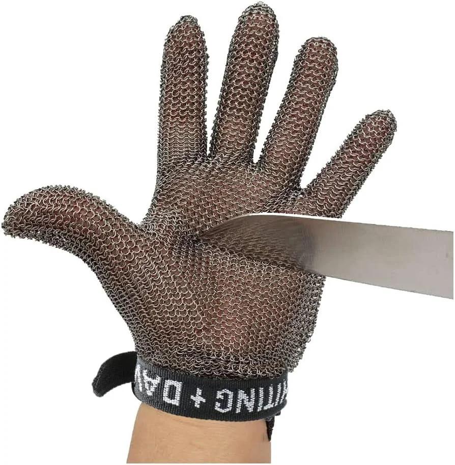 دستکش ایمنی ضد برش BCPPO مدل Chainmail سایز XXS
