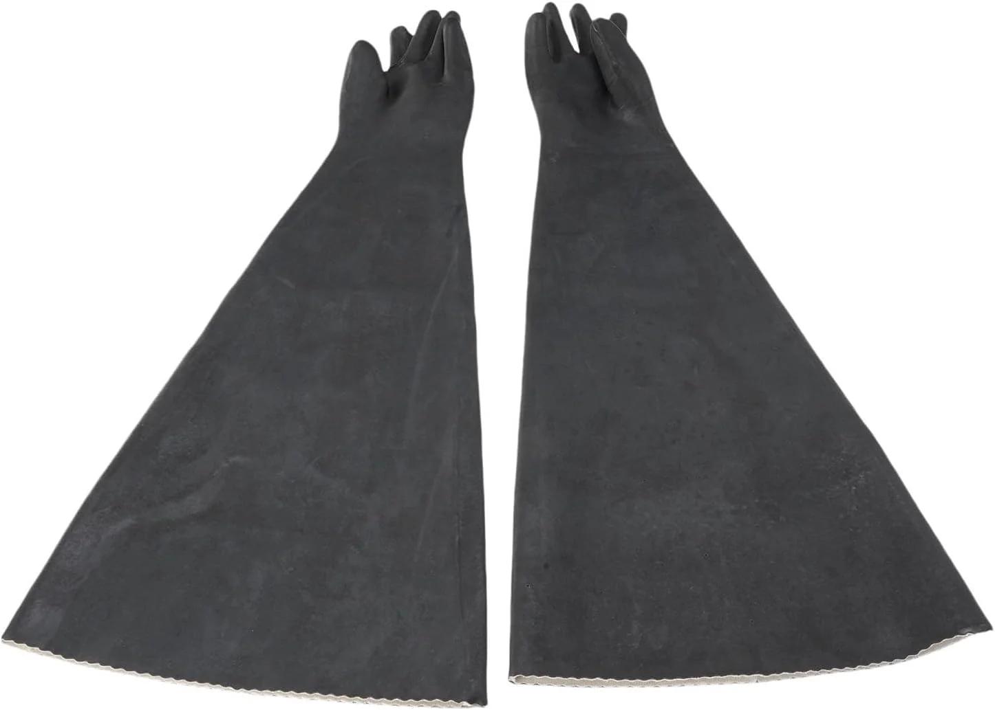 دستکش سندبلاست مدل Heavy Duty طول 82 سانتی‌متر