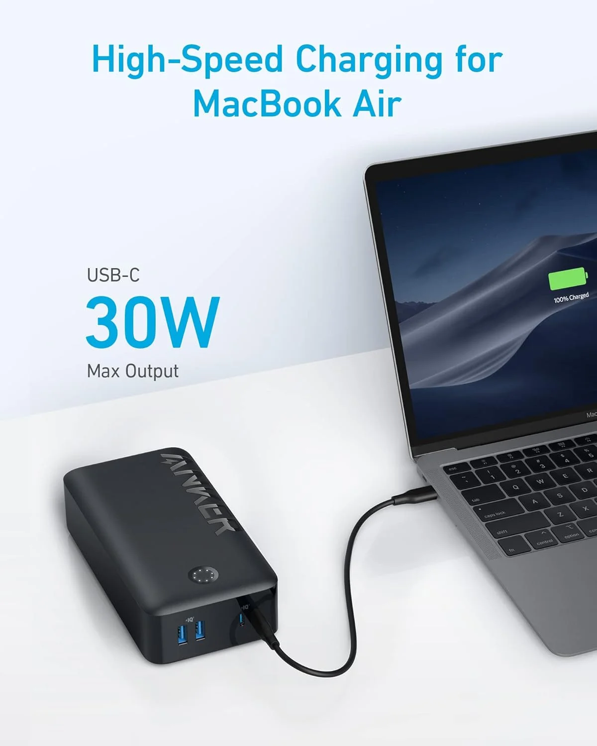 پاور بانک انکر، شارژر قابل حمل 347 (PowerCore 40K)، بسته باتری 40000 میلی آمپر ساعتی با شارژ سریع USB-C، برای آیفون 13 / پرو/پرو مکس/مینی، سامسونگ گلکسی، آیپد، ایرپادز و موارد دیگر پاور بانک انکر، شارژر قابل حمل 347 (PowerCore 40K)، بسته باتری 40000 میلی آمپر ساعتی با شارژ سریع USB-C، برای آیفون 13 / پرو/پرو مکس/مینی، سامسونگ گلکسی، آیپد، ایرپادز و موارد دیگر