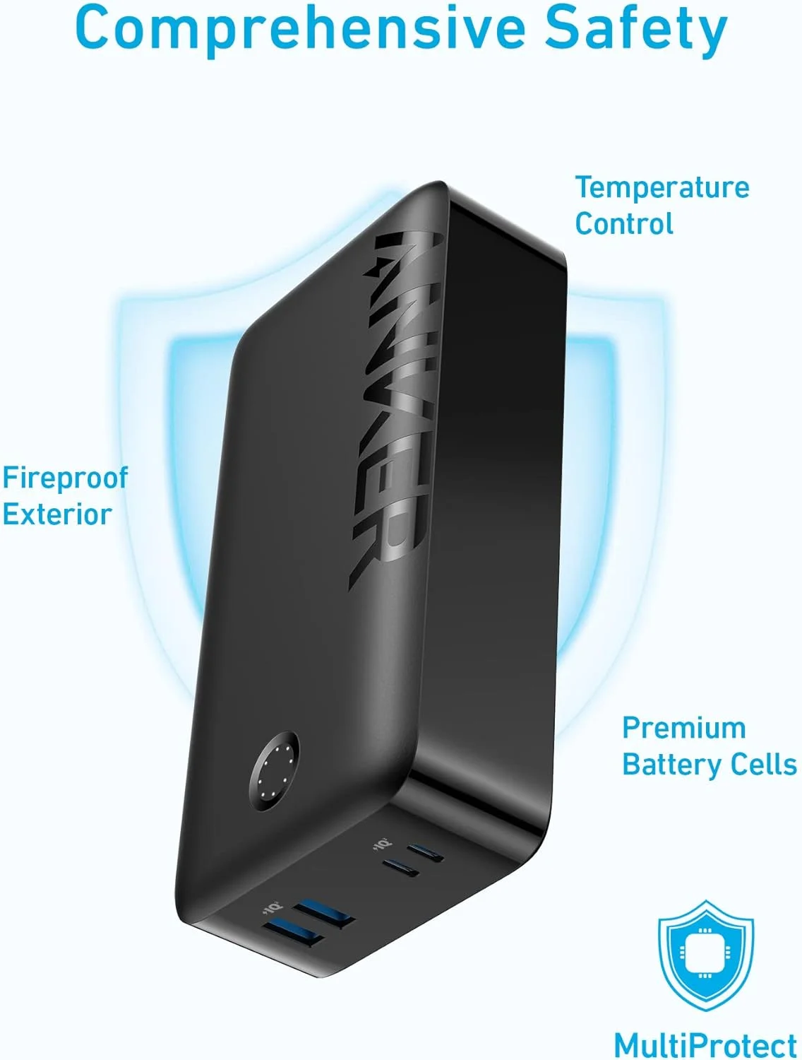 پاور بانک انکر، شارژر قابل حمل 347 (PowerCore 40K)، بسته باتری 40000 میلی آمپر ساعتی با شارژ سریع USB-C، برای آیفون 13 / پرو/پرو مکس/مینی، سامسونگ گلکسی، آیپد، ایرپادز و موارد دیگر پاور بانک انکر، شارژر قابل حمل 347 (PowerCore 40K)، بسته باتری 40000 میلی آمپر ساعتی با شارژ سریع USB-C، برای آیفون 13 / پرو/پرو مکس/مینی، سامسونگ گلکسی، آیپد، ایرپادز و موارد دیگر