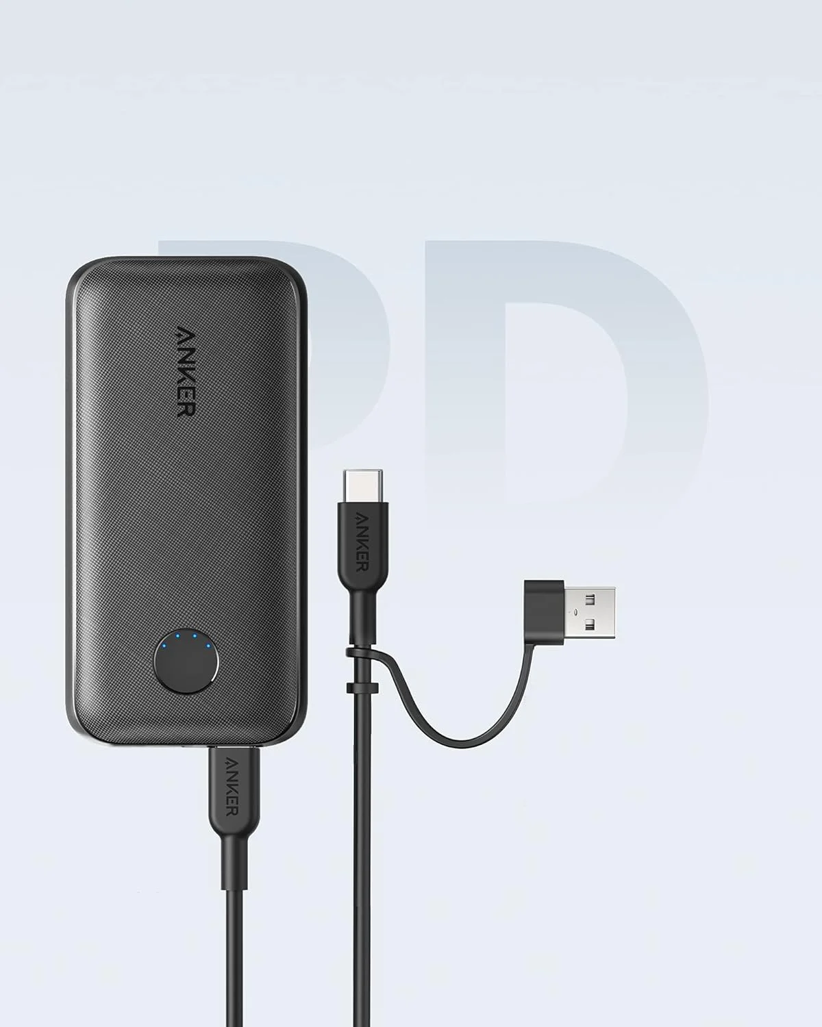 شارژر همراه انکر، پاور بانک 10000 میلی آمپر ساعتی با USB-C Power Delivery (25W)، PowerCore 10000 Redux برای آیفون 16/15/14/13/Mini/Pro/Pro Max/XR/XS، سامسونگ S24 / S23، هواوی، شیائومی، ویوو، آیپد و غیره شارژر همراه انکر، پاور بانک 10000 میلی آمپر ساعتی با USB-C Power Delivery (25W)، PowerCore 10000 Redux برای آیفون 16/15/14/13/Mini/Pro/Pro Max/XR/XS، سامسونگ S24 / S23، هواوی، شیائومی، ویوو، آیپد و غیره