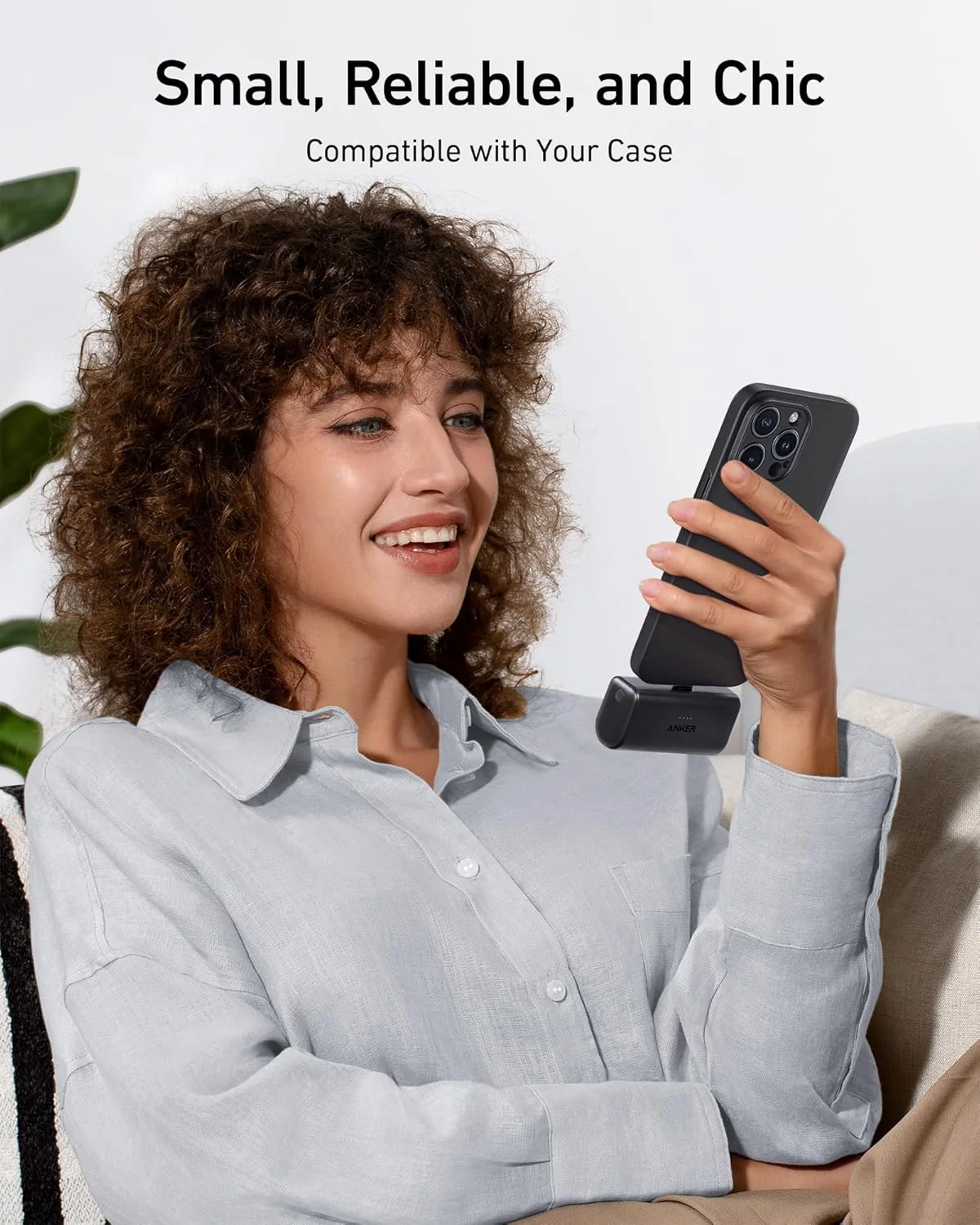 پاور بانک نانو انکر، شارژر قابل حمل کوچک با کانکتور USB-C تاشو داخلی، بسته باتری 5000 میلی آمپر ساعت 22.5 وات، برای سری آیفون 16/15، سامسونگ، هواوی، آیپد، ایرپادز، شیائومی، ویوو، اوپو و غیره پاور بانک نانو انکر، شارژر قابل حمل کوچک با کانکتور USB-C تاشو داخلی، بسته باتری 5000 میلی آمپر ساعت 22.5 وات، برای سری آیفون 16/15، سامسونگ، هواوی، آیپد، ایرپادز، شیائومی، ویوو، اوپو و غیره
