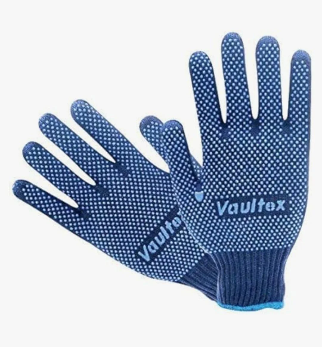 دستکش کار خالدار آبی - Vaultex