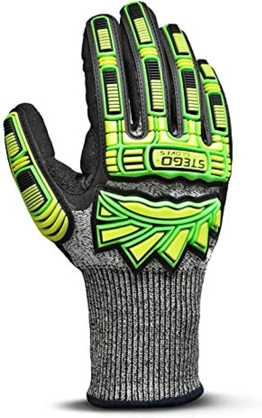 دستکش ایمنی استگو مدل ST-9080 محافظت در برابر ضربه و برش