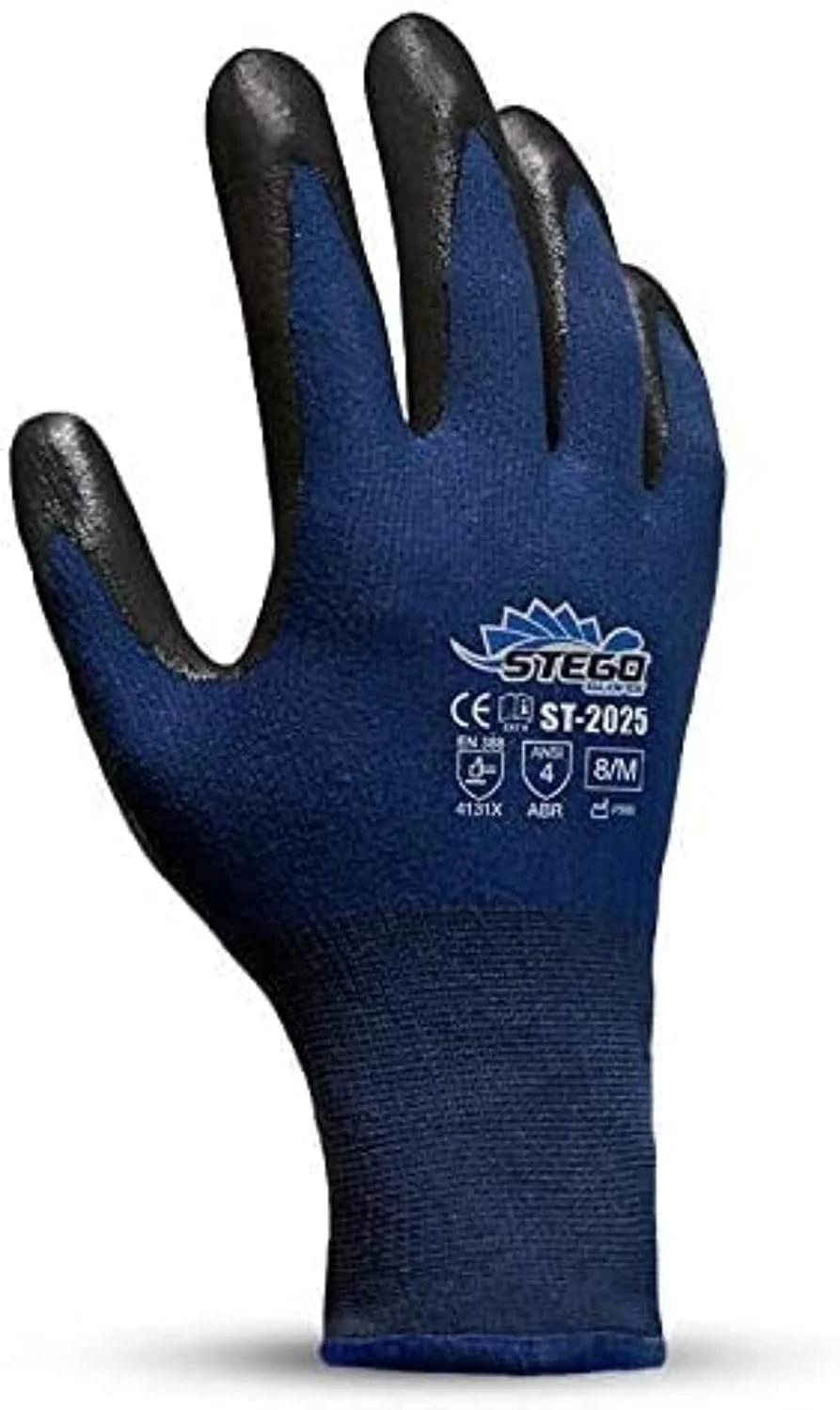دستکش ایمنی مکانیکی و چند منظوره Stego Gloves مدل St-2025 (سایز: 8/M) (متوسط) با محافظت سطح 4 در برابر سایش
