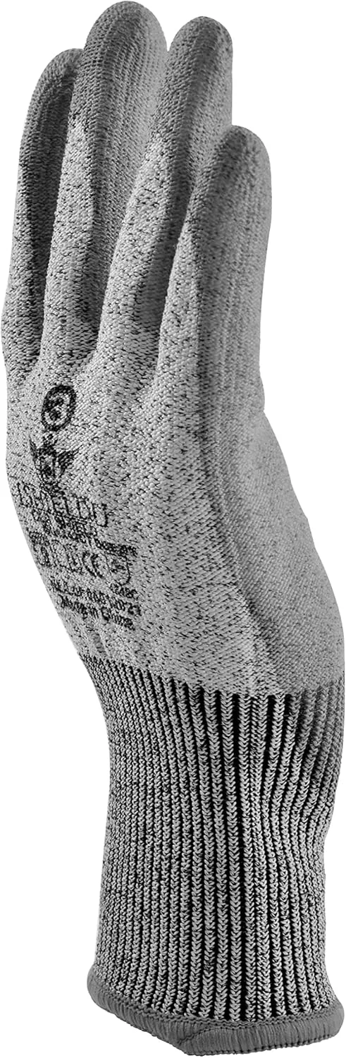 6 جفت دستکش کار ایمنی CUTSHIELD محافظ سطح برش 3، پوشش پلی یورتان مقاوم در برابر برش و مکانیکی دارای گواهینامه: EN388: 42X42C 6 جفت دستکش کار ایمنی CUTSHIELD محافظ سطح برش 3، پوشش پلی یورتان مقاوم در برابر برش و مکانیکی دارای گواهینامه: EN388: 42X42C