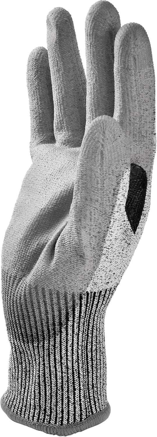 6 جفت دستکش کار ایمنی CUTSHIELD محافظ سطح برش 3، پوشش پلی یورتان مقاوم در برابر برش و مکانیکی دارای گواهینامه: EN388: 42X42C 6 جفت دستکش کار ایمنی CUTSHIELD محافظ سطح برش 3، پوشش پلی یورتان مقاوم در برابر برش و مکانیکی دارای گواهینامه: EN388: 42X42C