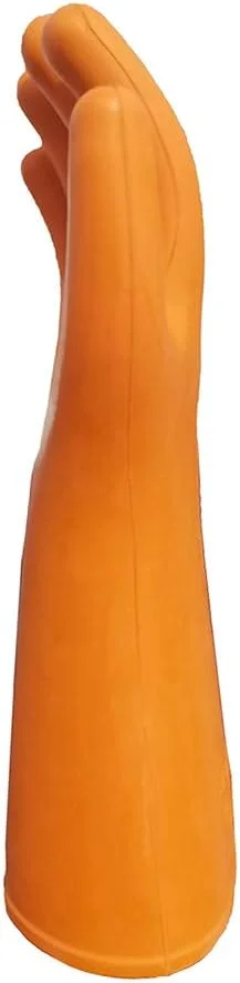 دستکش های لاستیکی عایق برق PiPiAnAn کلاس 2، دستکش کار محافظ ایمنی ولتاژ بالا 20 کیلو ولت برای برقکار آقا و خانم، عایق