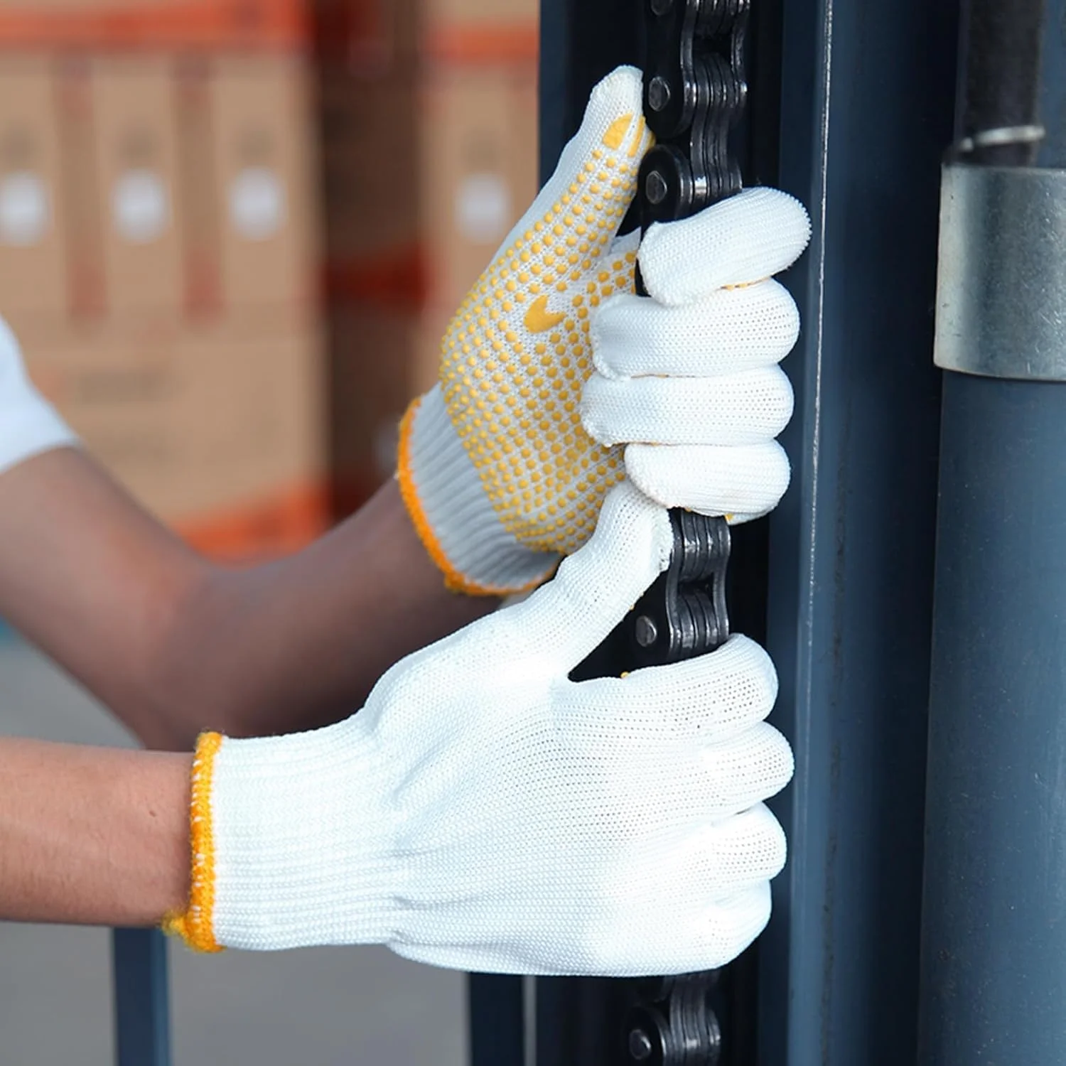 دستکش باغبانی کشسان KASTWAVE، بسته 6 عددی، دستکش کار محافظ پوست دوم، مناسب برای مونتاژ دقیق، ساخت و ساز، خنک نگه داشتن دست ها (زرد) دستکش باغبانی کشسان KASTWAVE، بسته 6 عددی، دستکش کار محافظ پوست دوم، مناسب برای مونتاژ دقیق، ساخت و ساز، خنک نگه داشتن دست ها (زرد)