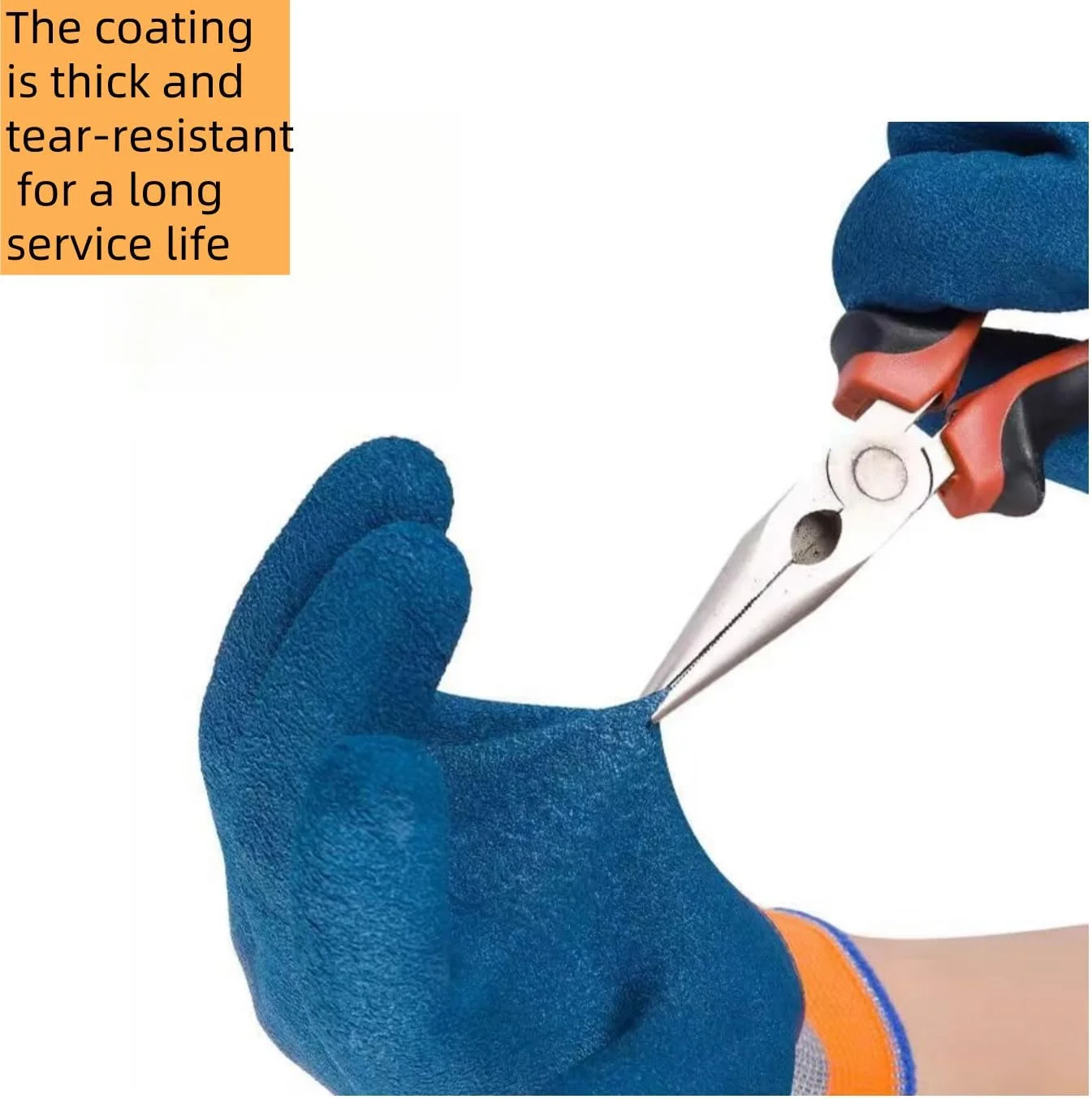 دستکش کار ایمنی با روکش نیتریل میکرو فوم، دستکش ایمنی نایلونی بافتنی بدون درز برای مردان و زنان با قابلیت استفاده از صفحه لمسی، مناسب برای کارهای سبک و مصارف خانگی