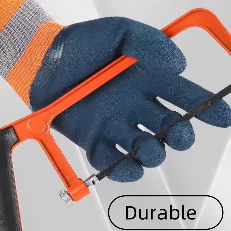 دستکش کار ایمنی با روکش نیتریل میکرو فوم، دستکش ایمنی نایلونی بافتنی بدون درز برای مردان و زنان با قابلیت استفاده از صفحه لمسی، مناسب برای کارهای سبک و مصارف خانگی