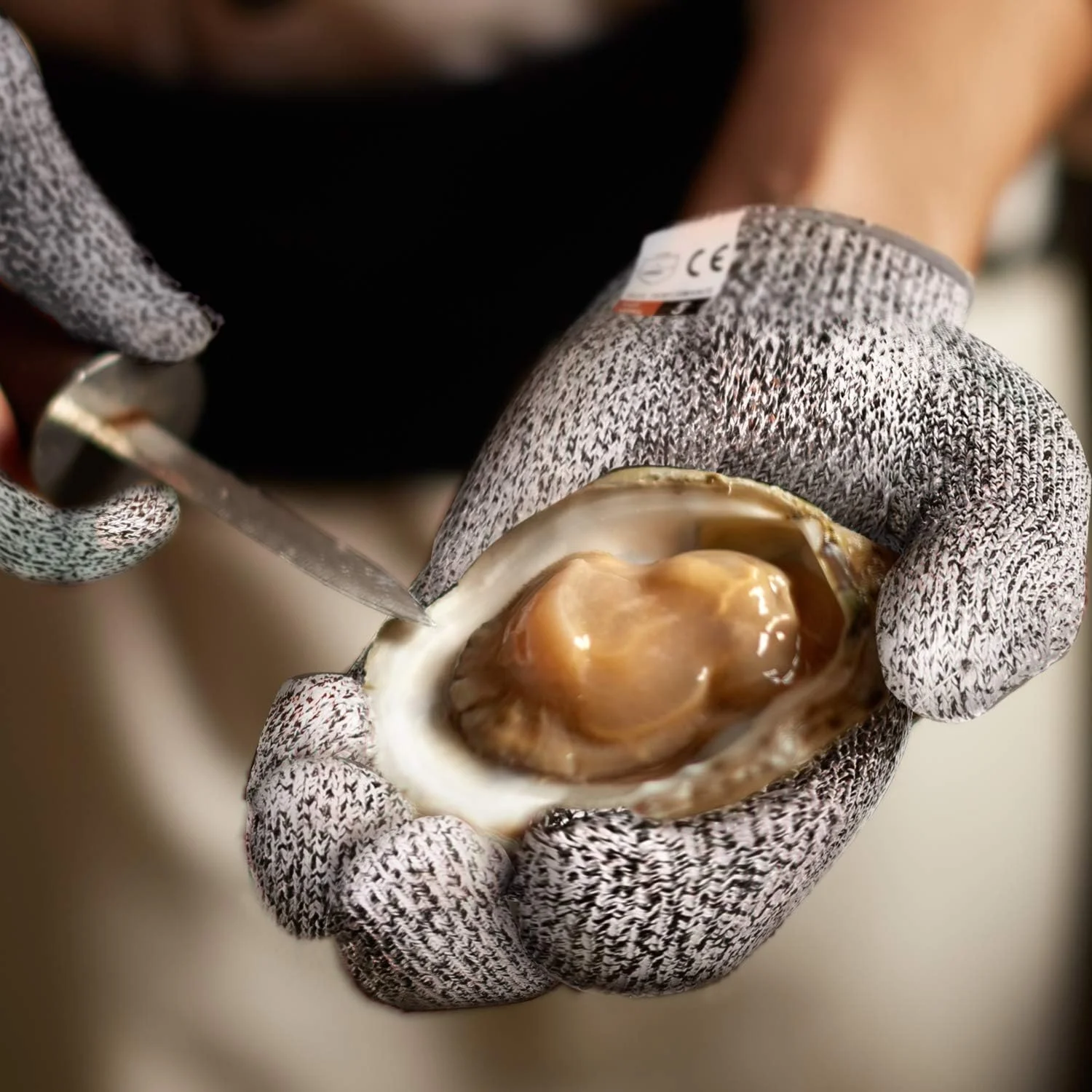 دستکش های ضد برش THOMEN، بسته 4 عددی (M+L)، سطح 5 محافظت برای آشپزخانه، دستکش های ایمنی ارتقا یافته ضد برش برای برش گوشت، کنده کاری چوب، ورقه کردن با ماندولین و موارد دیگر